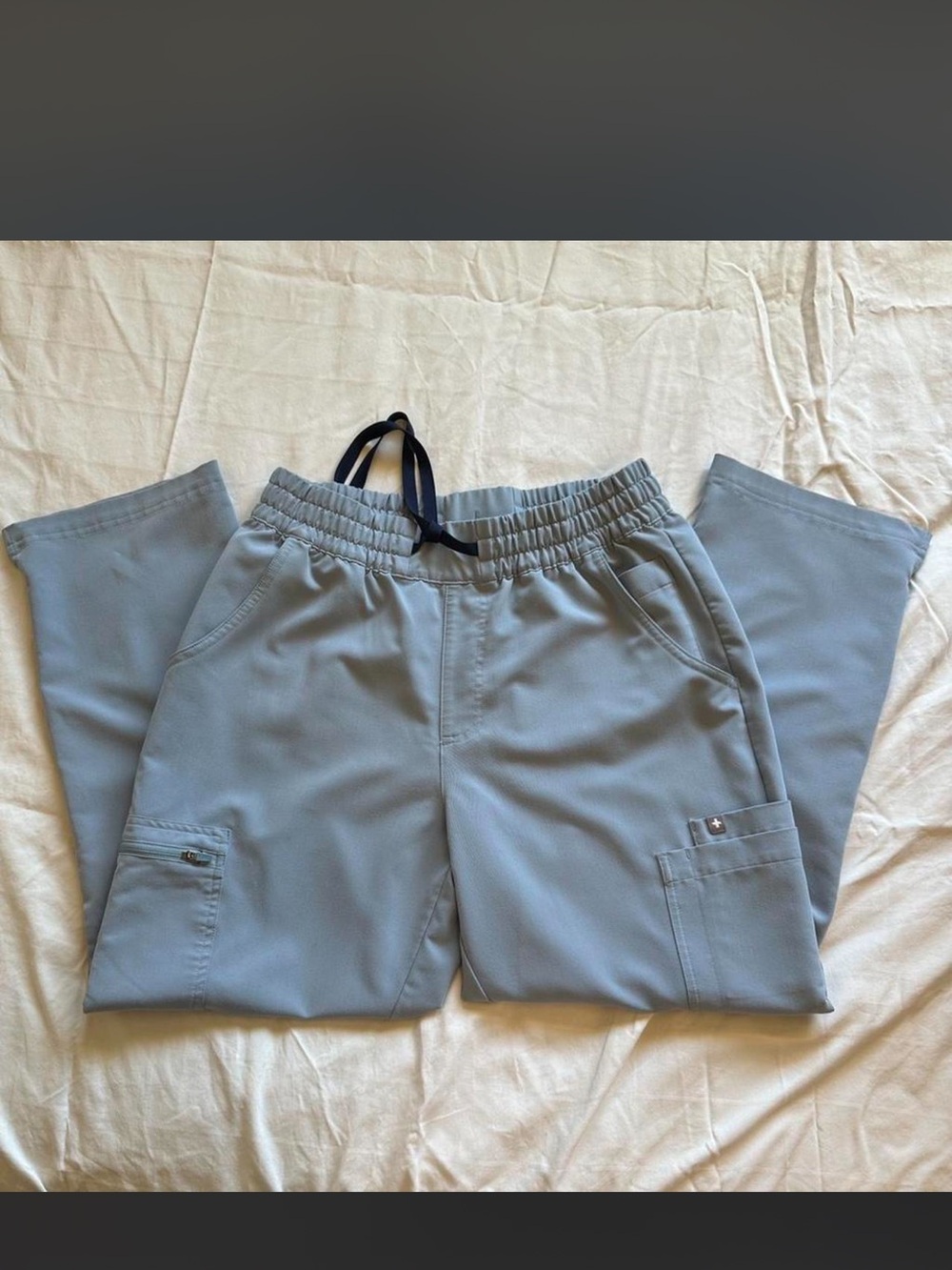 FIGS Dusty Blue Scrub Set 🐋